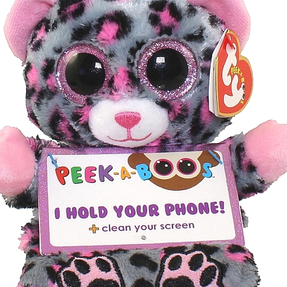 Ty Other - ♥️TY Beanie Boos - Peek-A-Boos - TRIXI the Leopard (4 inch - Phone …